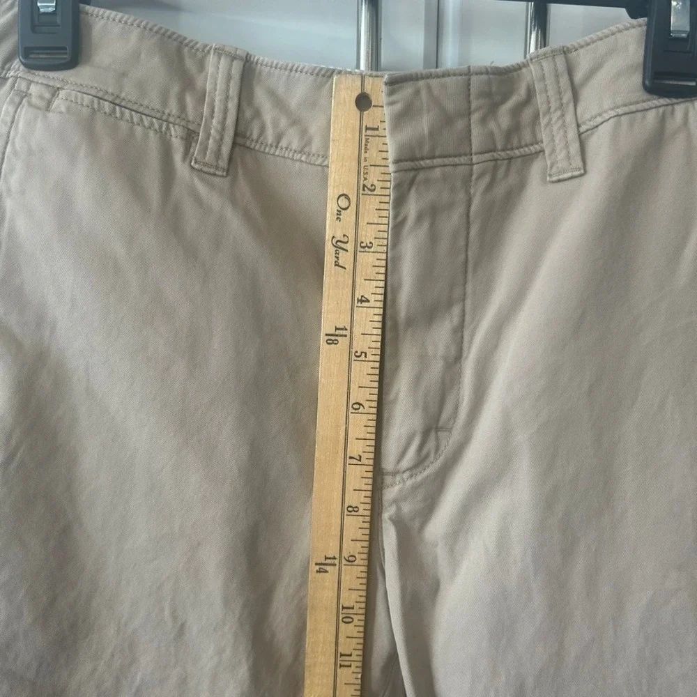 Polo Ralph Lauren Khaki Chino Pants Tan Slim Tapered Size 6 Blue Pony Logo